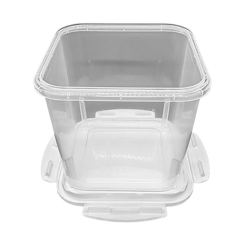 PP Plasirc Square Bucket In Mold Label