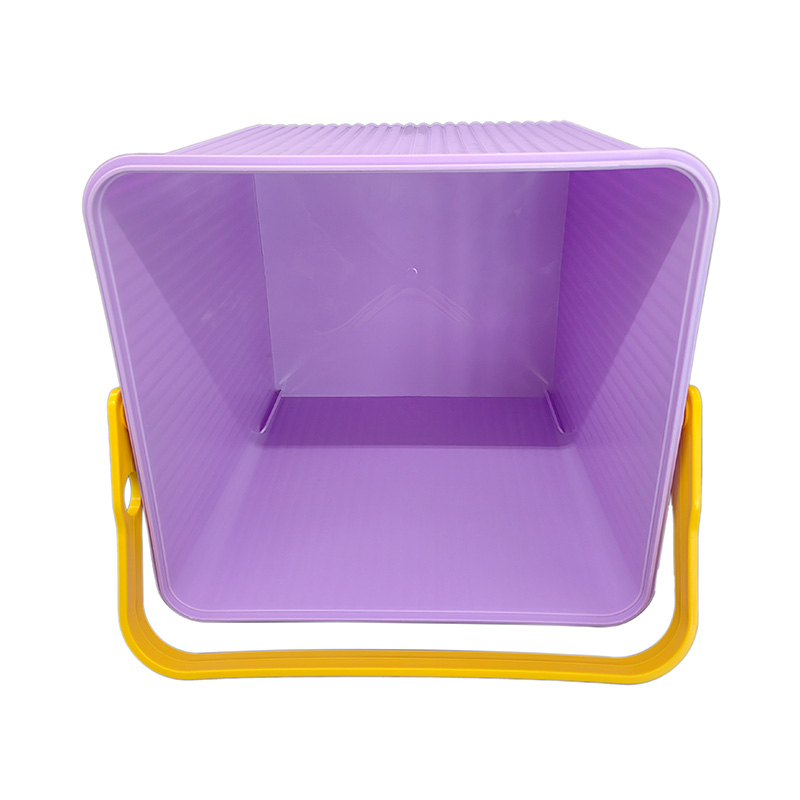 PP Plastic Square Bucket In Mold Label