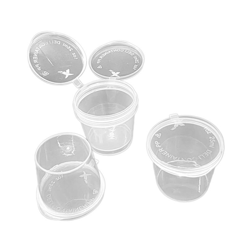 PPプラスチックヒンジソースカップ